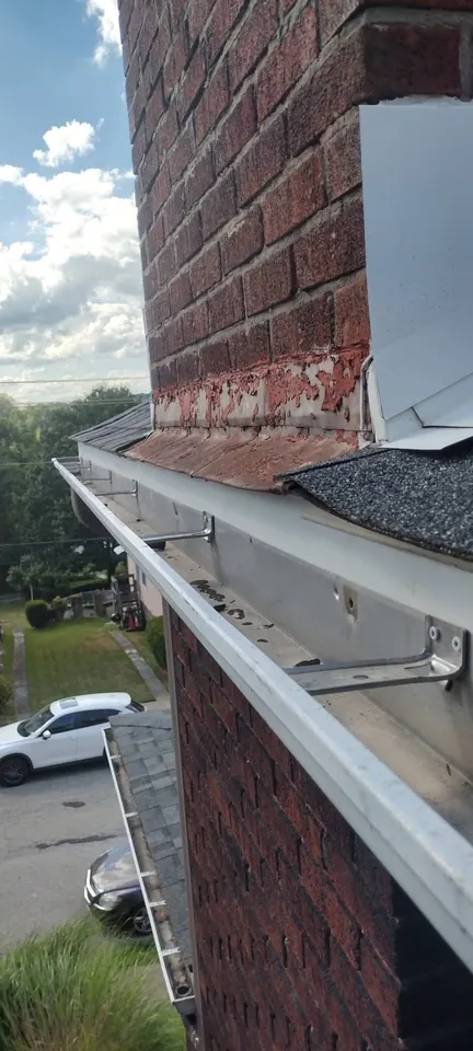 Roofing and exterior repairs: Roofing and exterior work, including visible shingle and trim repairs.